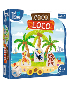 Moja pierwsza gra planszowa Coco Loco 02343 Trefl