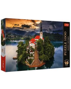 Puzzle 1000 elementów Premium Plus Quality Jezioro Bled Photo Odyssey 10797 Trefl