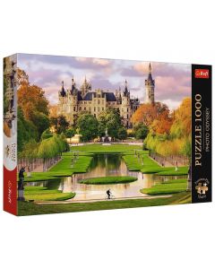 Puzzle 1000 elementów Premium Plus Quality Zamek w Schwerinie Photo Odyssey 10814 Trefl