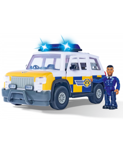 Strażak Sam Jeep policyjny z figurką światło dźwięk 19 cm 109252578038 Simba