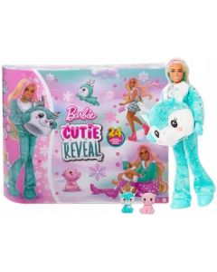 Barbie Cutie Reveal Kalendarz Adwentowy HJX76 Mattel