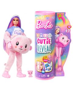 Barbie Cutie Reveal Lalka Słodkie stylizacje Miś HKR04 Mattel