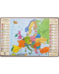 Podkładka na biurko mapa polityczna Europy 6425 Zachem Głowala