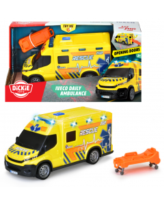 SOS Iveco Ambulans 18 cm 203713014 Dickie Toys