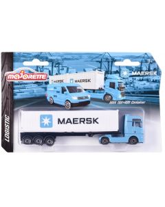 Ciężarówka MAN TGX z kontenerem Maersk 212057289 Majorette