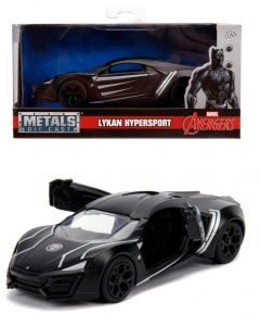 Auto metalowe Lykan Hypersport 1:32 Black Panther 253222004 Jada
