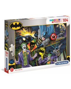 Puzzle 104 elementy Supercolor Batman 25708 Clementoni