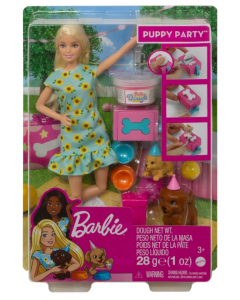 Lalka Barbie Przyjęcie dla szczeniaczków GXV75 Mattel