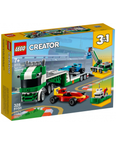 Laweta z wyścigówkami 3w1 31113 Lego Creator