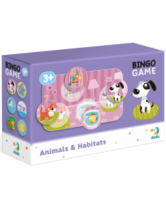 Gra edukacyjna Bingo Zwierzęta DOG300196 Dodo