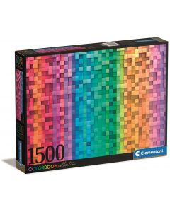 Puzzle 1500 elementów ColorBoom Pixels 31689 Clementoni