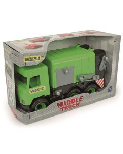 Middle Truck Śmieciarka zielona 32103 Wader