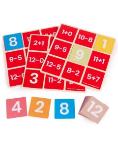 Matematyczne bingo dodawanie i odejmowanie 34021 Bigjigs