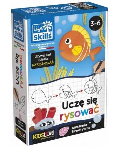 Gra edukacyjna Uczę się rysować Life Skills 304-PL84067 Lisciani