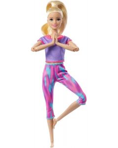 Lalka Barbie Made to Move Blondynka GXF04 Mattel