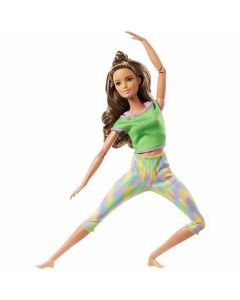 Lalka Barbie Made to Move Brunetka GXF05 Mattel