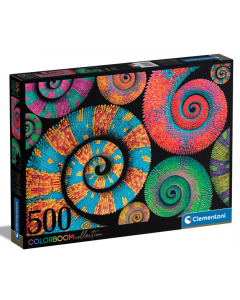 Puzzle 500 elementów ColorBoom Zakręcone Ogony 35519 Clementoni