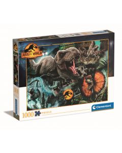 Puzzle 1000 elementów HQ Jurassic World Dominion 39691 Clementoni
