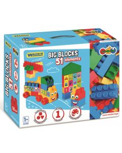 Klocki Big Blocks 51 elementów 41592 Wader