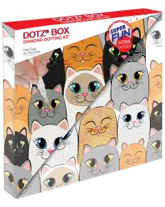 Zestaw kreatywny Haft diamentowy Cat Clan Dotz Box 018-DBX020 Diamond Dotz