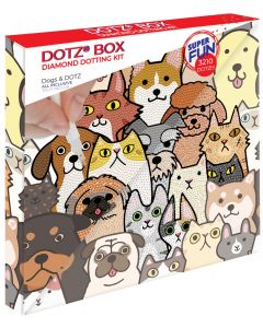 Zestaw kreatywny Haft diamentowy Dogs&Dotz Box 018-DBX028 Diamond Dotz