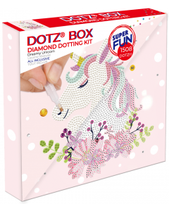 Zestaw kreatywny Haft diamentowy Dreamy Unicorn Dotz Box 018-DBX075 Diamond Dotz