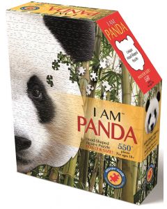Puzzle konturowe I AM Panda 550 elementów 5123009 Madd Capp