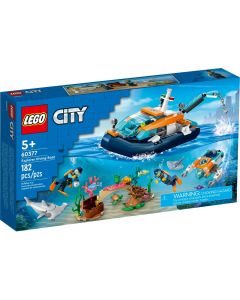 Łódź do nurkowania badacza 60377 Lego City