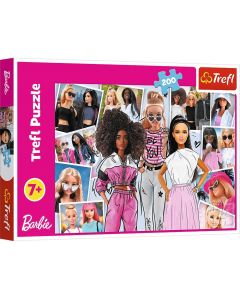 Puzzle 200 elementów W świecie Barbie 13301 Trefl