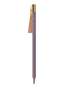 Ołówek HB z zawieszką Deco Satin Gold fioletowy Interdruk