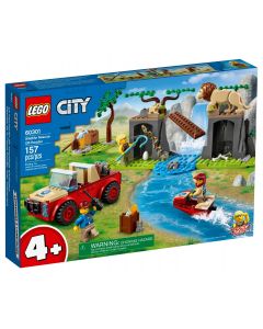 Terenówka ratowników dzikich zwierząt 60301 Lego City