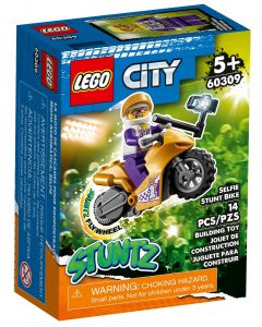 Selfie na motocyklu kaskaderskim 60309 Lego City