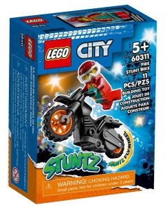 Ognisty motocykl kaskaderski 60311 Lego City