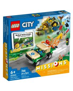 Misja ratowania dzikich zwierząt 60353 Lego City