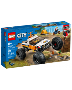 Przygody samochodem terenowym z napędem 4x4 60387 Lego City
