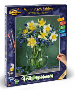 Malowanie po numerach Wiosenne kwiaty 609130789 Schipper