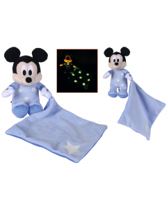 Maskotka pluszowa Myszka Miki Mickey Mouse Disney 35 cm z kocykiem 6315870351 Simba