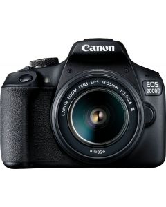 Aparat Canon Eos 2000D+18-55ISII+75-300 DCIII