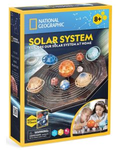 Puzzle 3D National Geographic Układ Słoneczny 173 elementy 306-DS1087H Cubic Fun