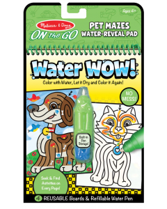 Water Wow Kolorowanka wodna zwierzątka 19484 Melissa&Doug