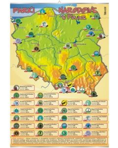 Parki narodowe w Polsce - plansza dydaktyczna