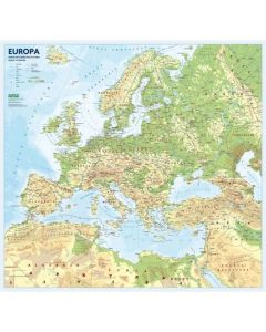 Mapa ścienna Europy fizyczno-polityczna 1:5 900 000