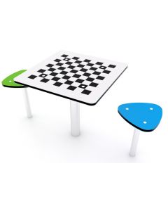 Stolik do gry w szachy z siedziskami Solo