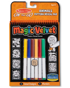 Kolorowanka Magic Velvet Zwierzęta 15397 Melissa&Doug