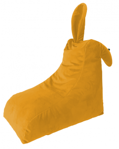 Pufa Zajączek żółta