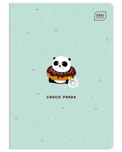 Zeszyt A5 zapachowy 32 kartki kratka Choco Panda Interdruk