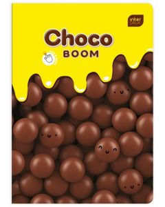 Zeszyt A5 zapachowy 32 kartki kratka Choco Boom Interdruk