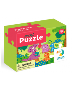 Puzzle mini Dino i przyjaciele 35 elementów DOP300281 Dodo