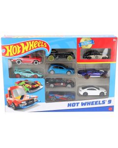 Hot Wheels samochodziki 9-pak X6999 Mattel