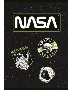 Zeszyt A5 32 kartki linia podwójna dwukolorowa Kosmos NASA Unipap